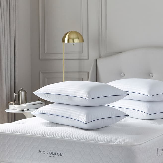 Silentnight Hotel Collection Piped Pack of 4 Pillows