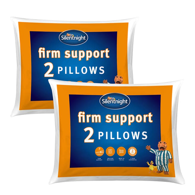 Silentnight Firm Support Pack of 4 Pillows