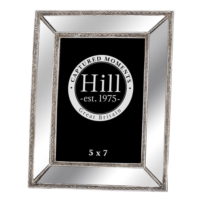 Hill Interiors Mirrored Bevelled Photo Frame 5X7