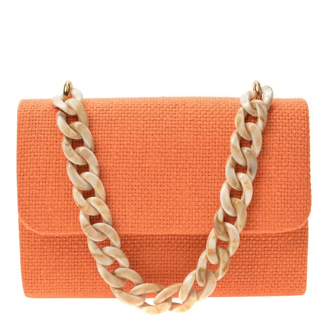 Mangotti Bags Orange Top Handle Bag