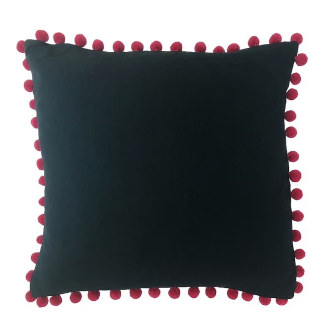 Paoletti Teal/Berry Mardi Gras Filled Cushion 50x50cm