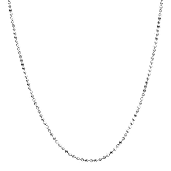 Stephen Oliver Silver Plated Ball Bead Necklace