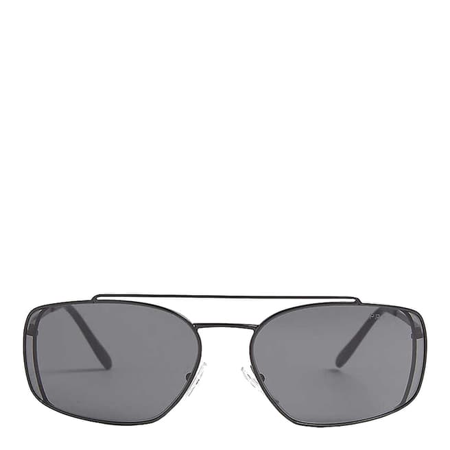 Prada Men's Black/Grey Prada Sunglasses 62mm