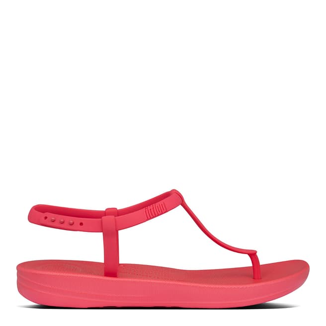 FitFlop Hot Pink Iqushion Splash Back Strap Sandals