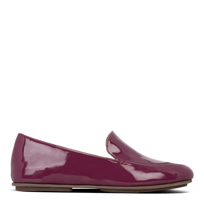 FitFlop Burgundy Lena Patent Loafers