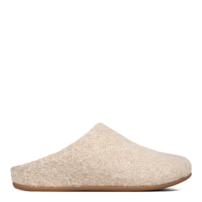 FitFlop Taupe Chrissie Textured Slippers