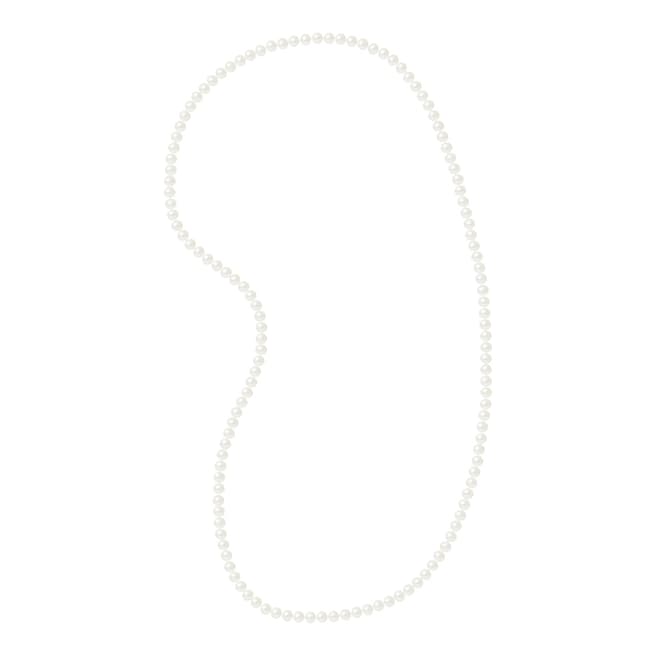Mitzuko Natural White Pearl Necklace 6-7mm