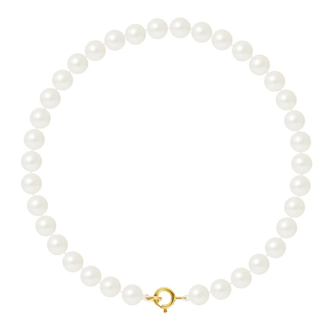 Mitzuko Natural White Pearl Bracelet 5-6mm