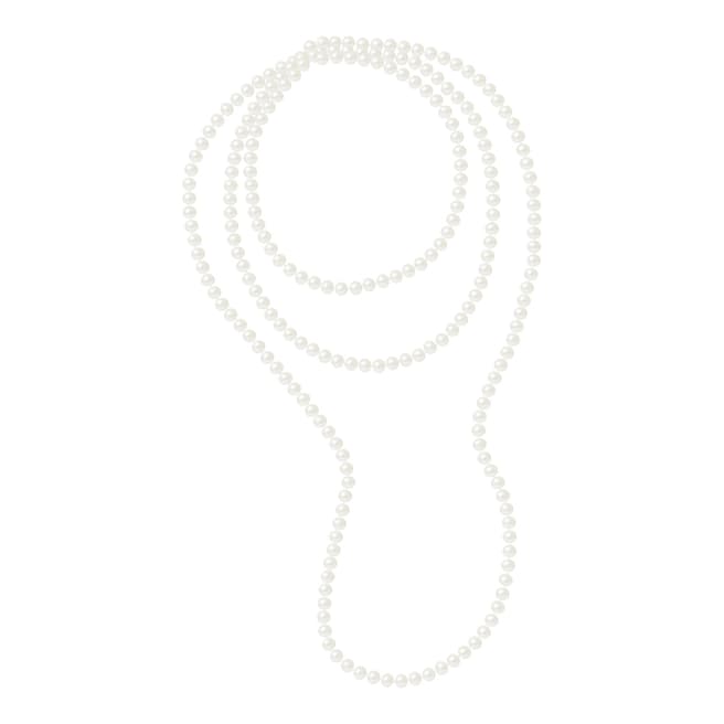 Mitzuko Natural White Pearl Necklace 7-8mm