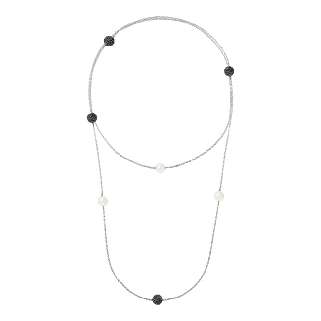 Mitzuko Natural White Pearl Necklace 10-11mm