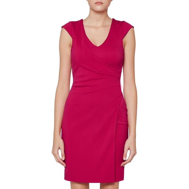 French Connection Red Lula Jersey Dress