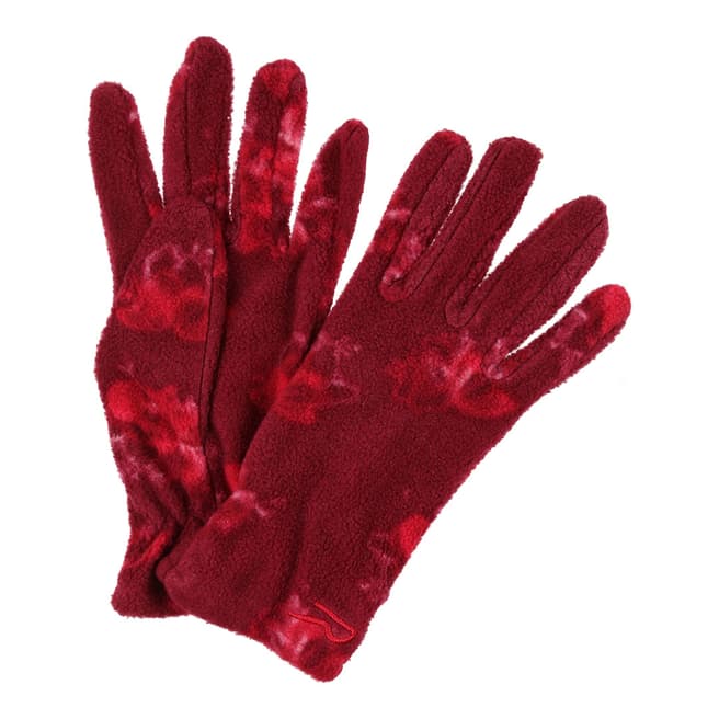 Regatta Red Fallon Gloves