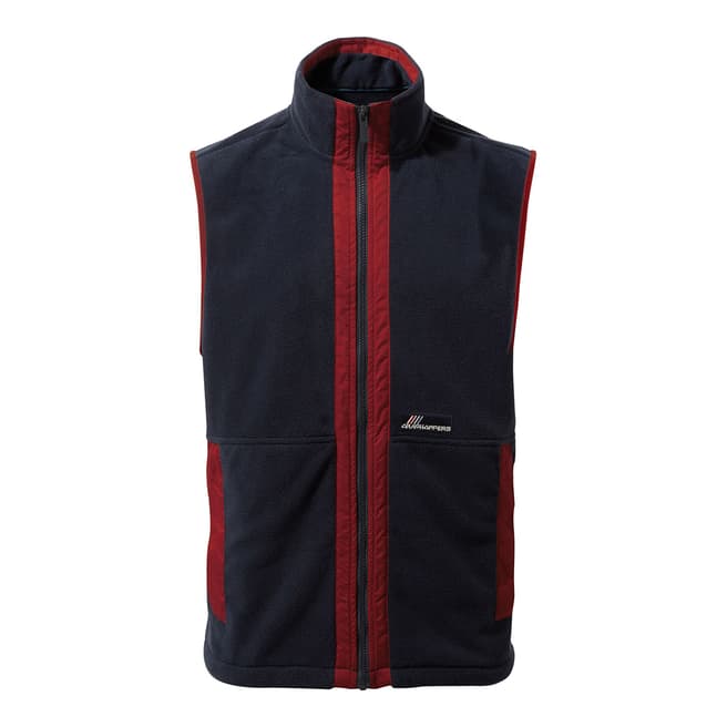 Craghoppers Navy/Red Bagshaw Vest