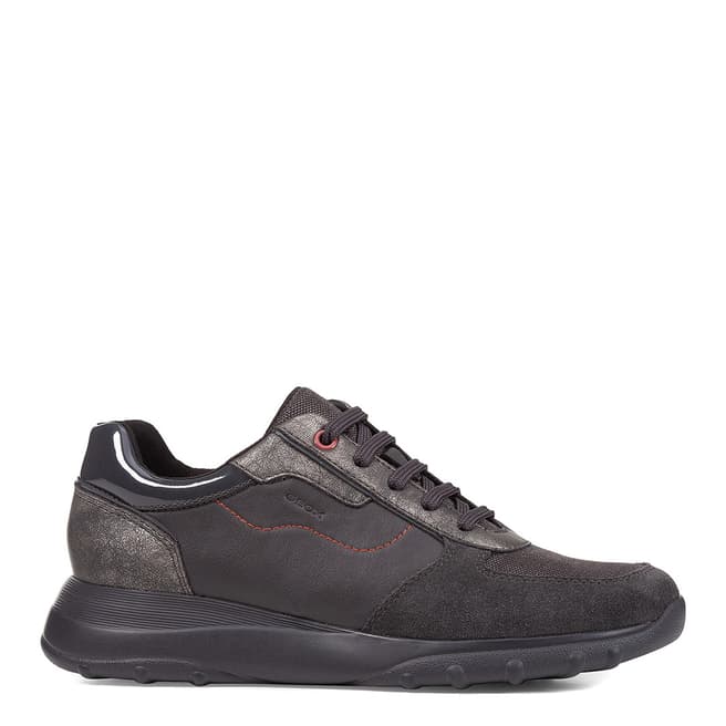 Geox Anthracite Alleniee Sneakers
