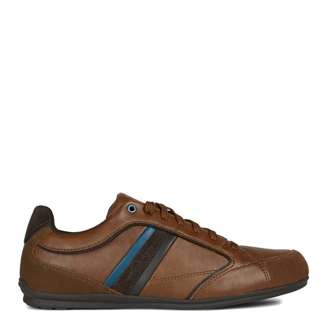 Geox Brown Cotto Houston Sneakers
