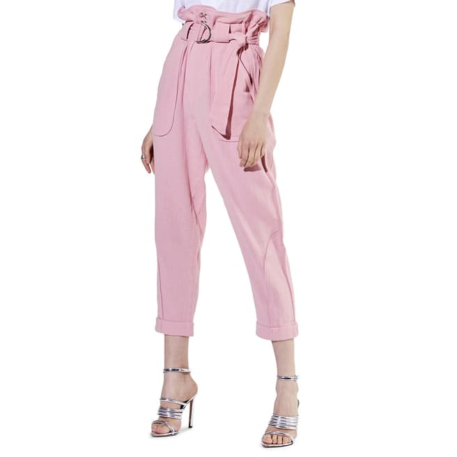 IRO Pink Harmony Cotton Trousers