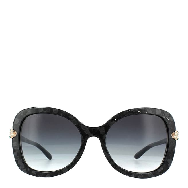 Bvlgari Women's Black Bvlgari Sunglasses 54mm