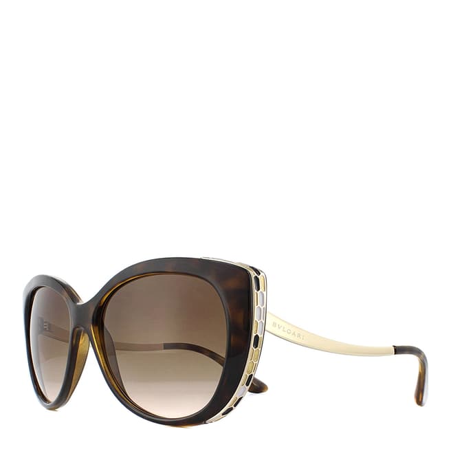 Bvlgari Women's Brown Bvlgari Sunglasses 57mm