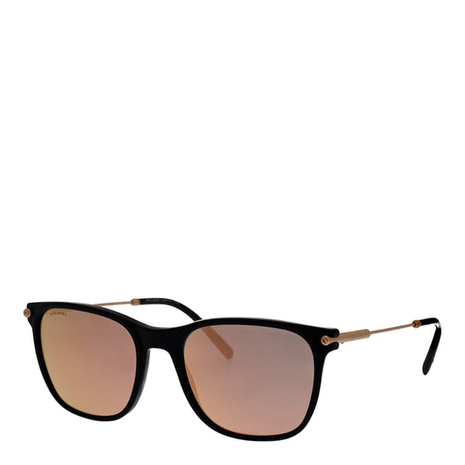 Bvlgari Women's Black/Gold Bvlgari Sunglasses 55mm