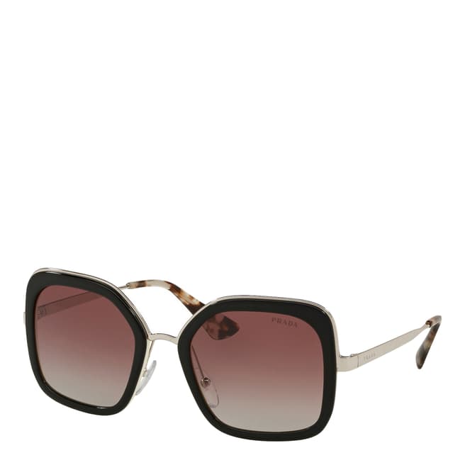 Prada Women's Brown/Burgundy Prada Sunglasses 54mm