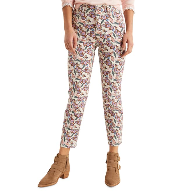 Boden Multi Printed Straight Jeans