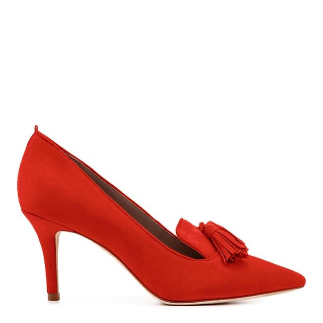 Boden Red Leah Mid Heels