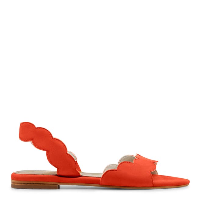 Boden Orange Sunset Estella Slingback Sandals