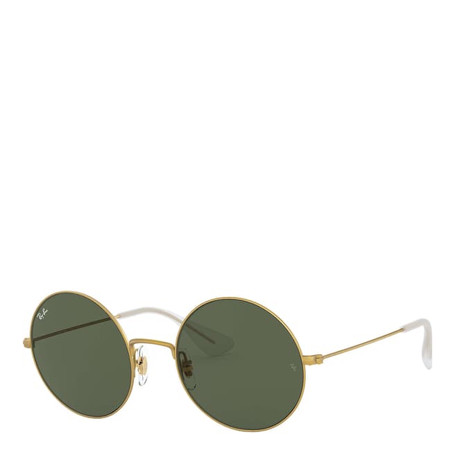 Ray-Ban Women's Gold/Green Gradient Ray-Ban Sunglasses 50mm