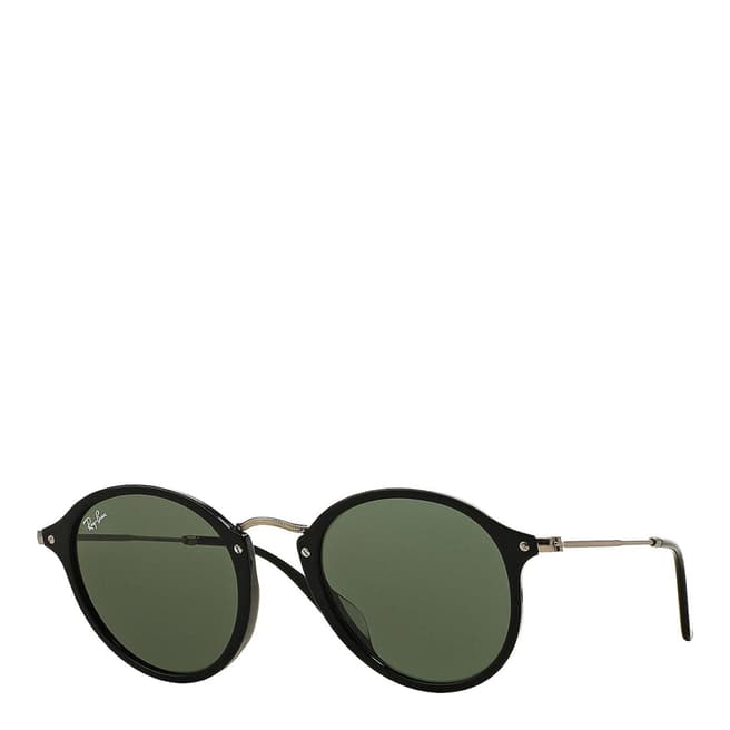 Ray-Ban Unisex Black/Green Sunglasses 49mm