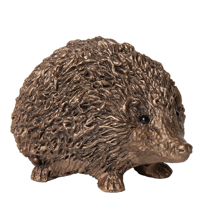 Frith Sculpture Tubby Hedgehog Walking Bronze Sculpture By Ann Shambrook