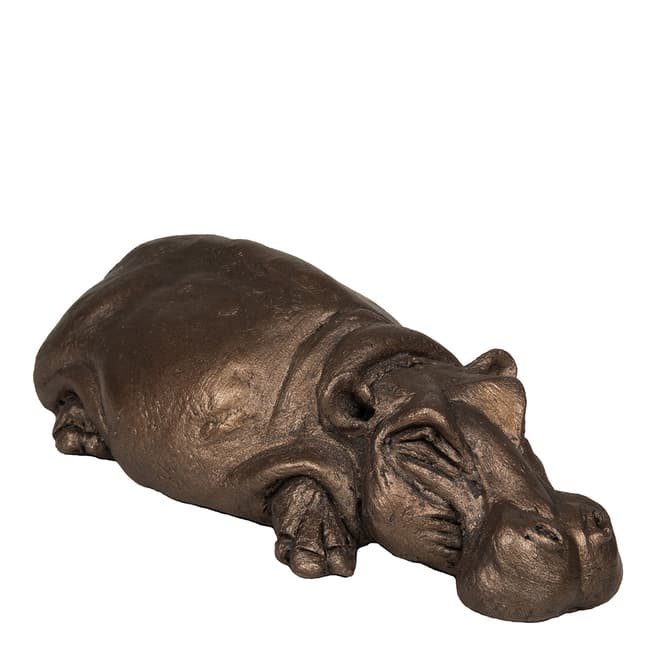 Frith Sculpture Herbert Hippo Bronze Sculpture By Harriet Dunn