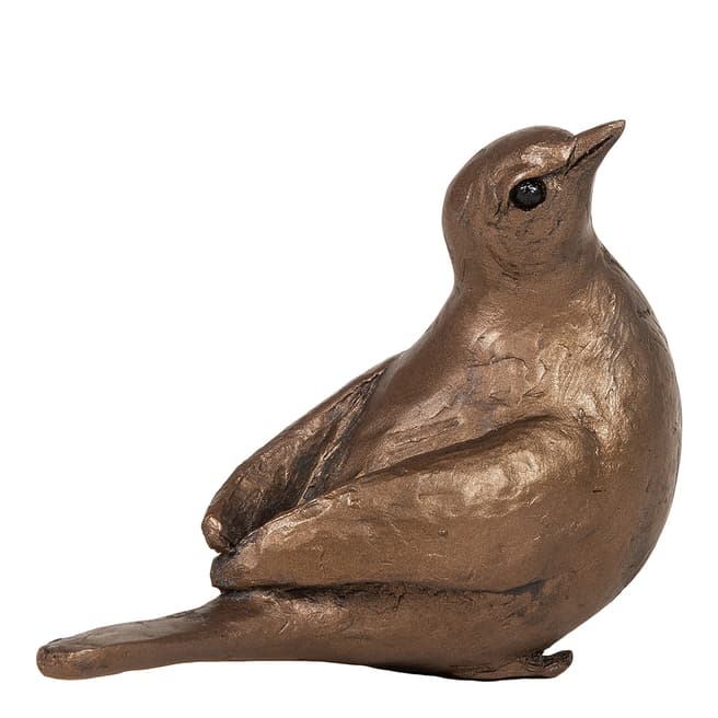Frith Sculpture Blackbird Bronze Sculpture By Thomas Meadows