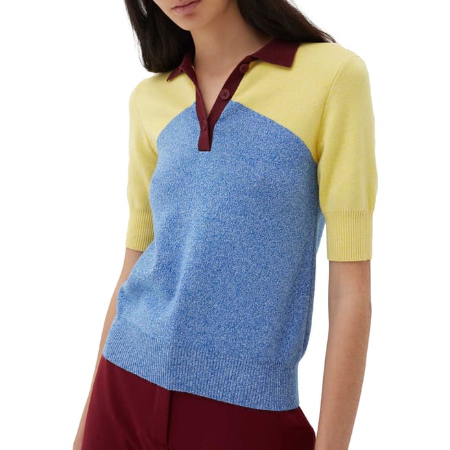 Chinti and Parker Multi Annilise Cotton Sweater Top