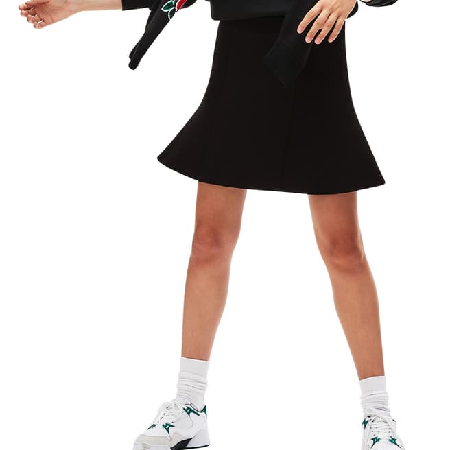 Lacoste Black Peplum Sport Skirt