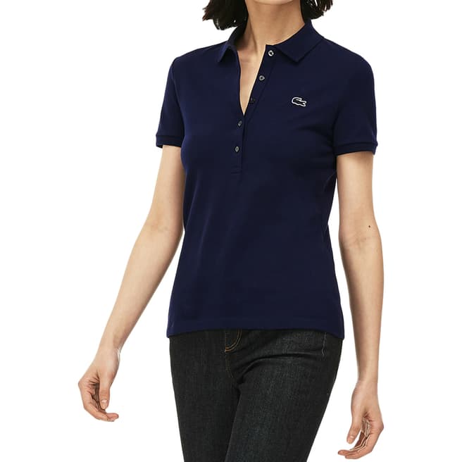 Lacoste Navy Slim Fit Polo Shirt