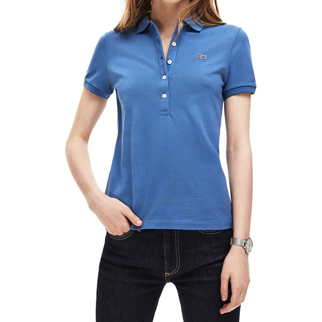 Lacoste Blue Slim Fit Polo Shirt