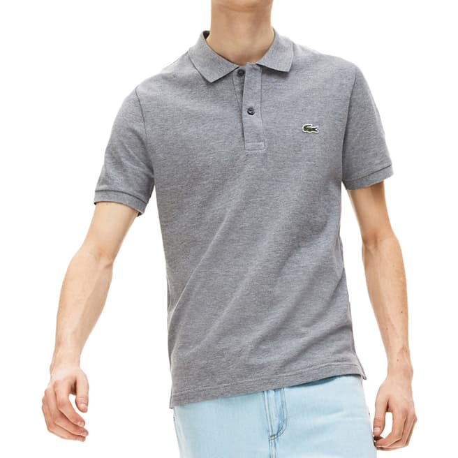Lacoste Grey Slim Fit Polo Shirt