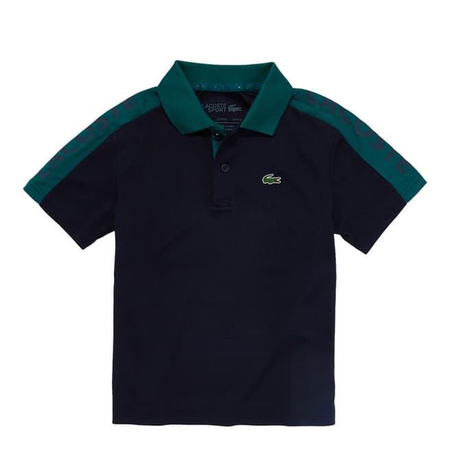 Lacoste Boy's Red/Navy Two Tone Polo