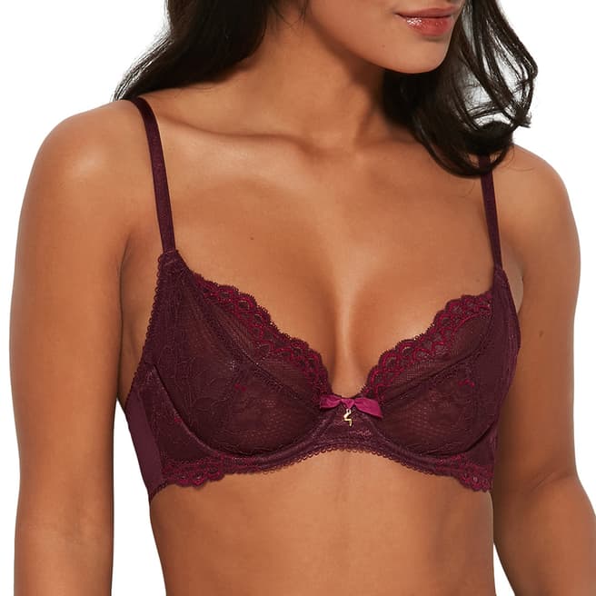 Gossard Fig Superboost Lace Non Pad Plunge