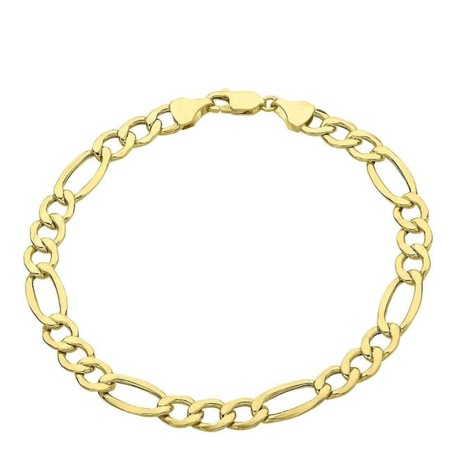Stephen Oliver 18K Gold Plated Figaro Link Bracelet