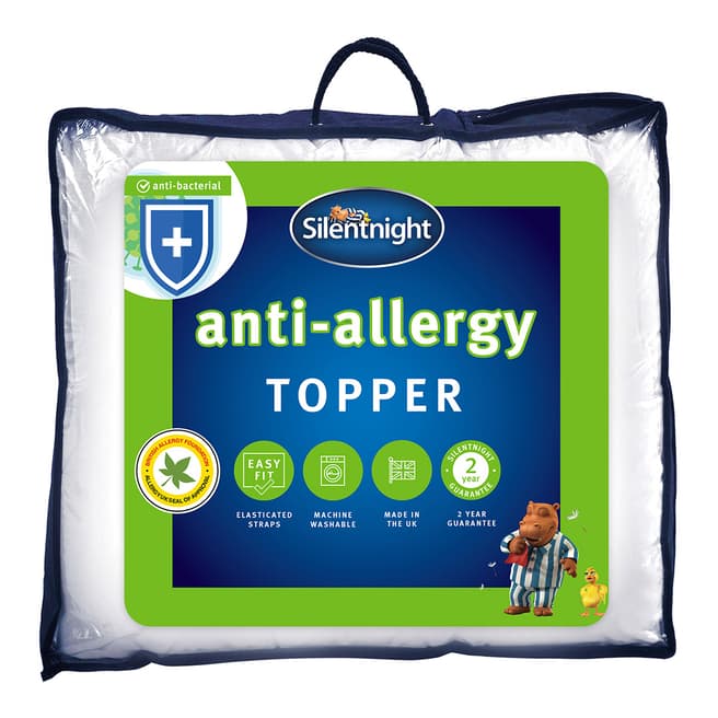 Silentnight Anti-Allergy Single Mattress Topper