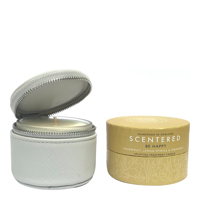 Scentered Be Happy Ritual Candle With Travel Case