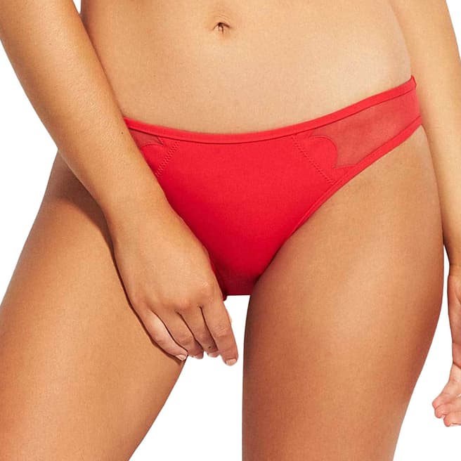 Seafolly Chilli Petal Edge Hipster