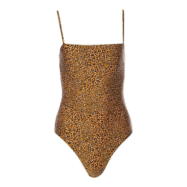 Seafolly Leopard Tube Maillot