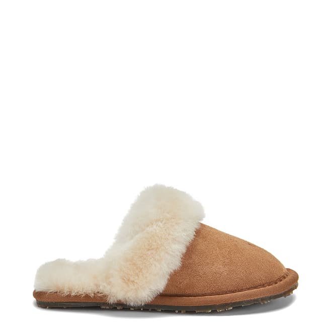 Australia Luxe Collective Kid's Chestnut Mule Slippers