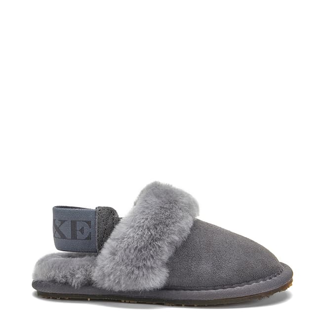 Australia Luxe Collective Youth Grey Sling Mule Slippers