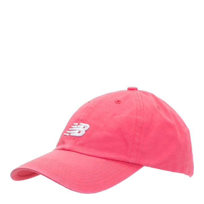 New Balance Coral 6 Panel Curved Brim Dad Hat