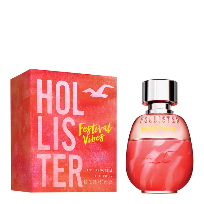 Hollister Hollister FESTIVAL VIBES FOR HER Eau de Parfum Spray 50ml