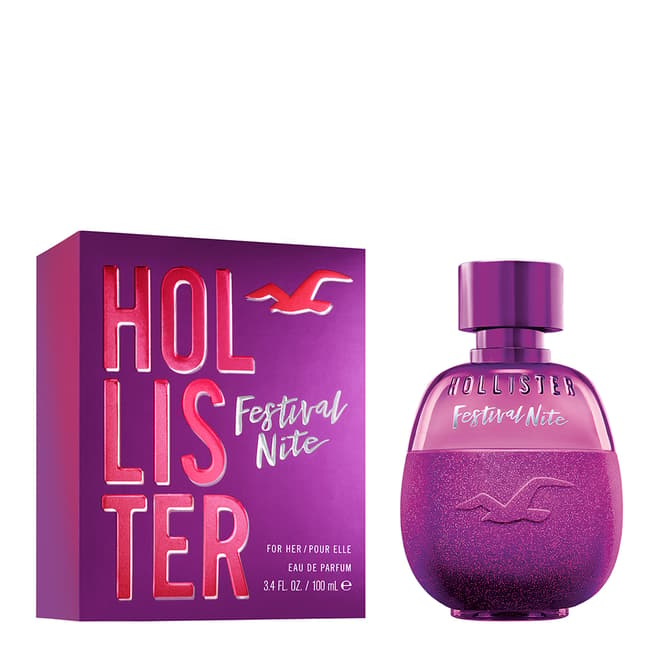 Hollister Hollister FESTIVAL NITE FOR HER Eau de Parfum Spray 100ml