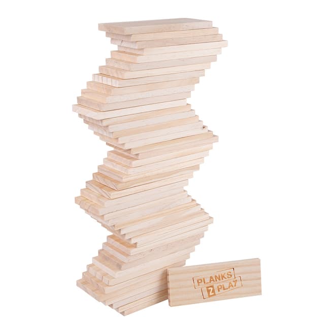 Planks2Play 45 Pieces Large Wooden Planks